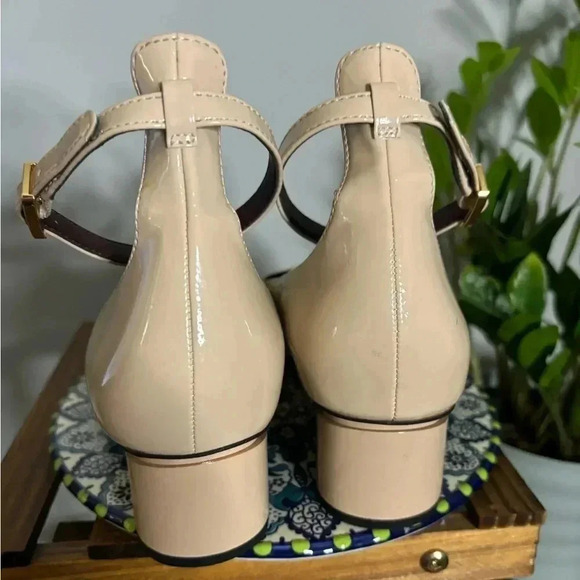 Sarto Vitale Patent Pointed Tie Ankle Strap - Picture 5 of 7